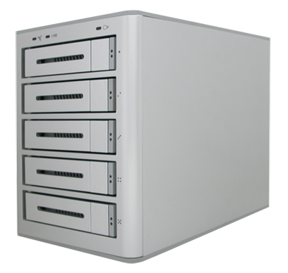 miniEPICa Series EP-D501-AA3.5” Desktop 5 Bays eSATA / USB 2.0 + 1394b