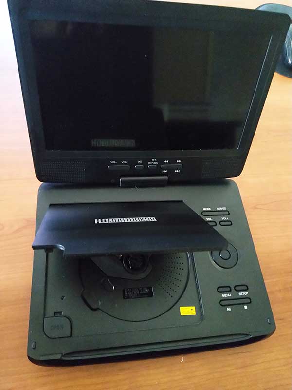 Portable dvd player for sale.  Never used.