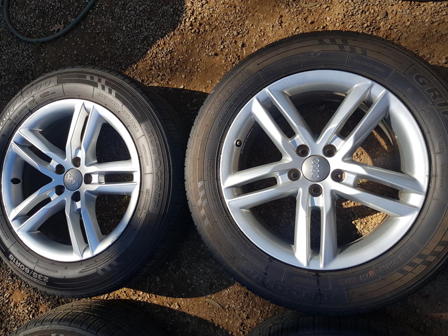 Audi Q5 mags & tyres
