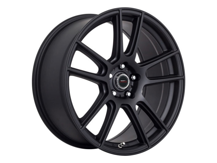 15″ A-Line FX 5/100 & 5/114 Satin Black Alloy Wheels