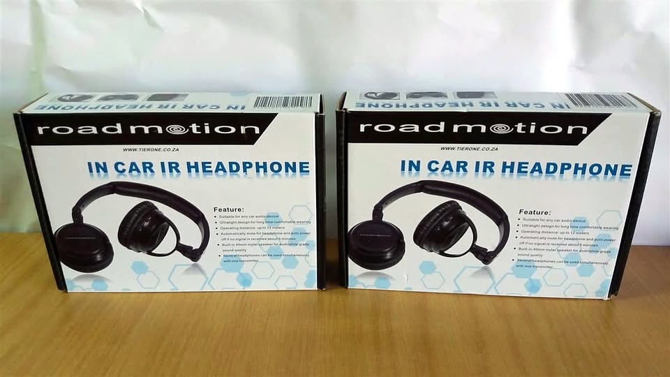 Roadmotion in car headphones.