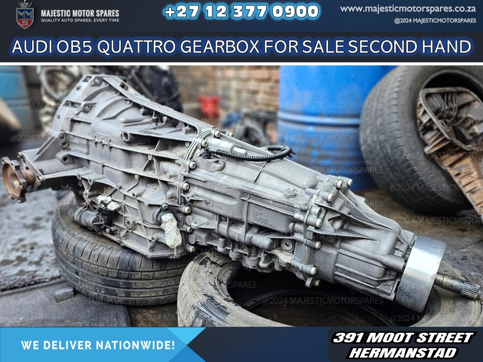 Audi OB5 Quattro Gearbox for Sale – Pre-Owned - Private Seller