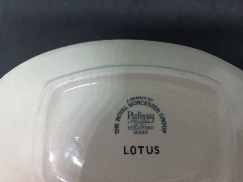 Vintage Palissy Pottery Serving dish