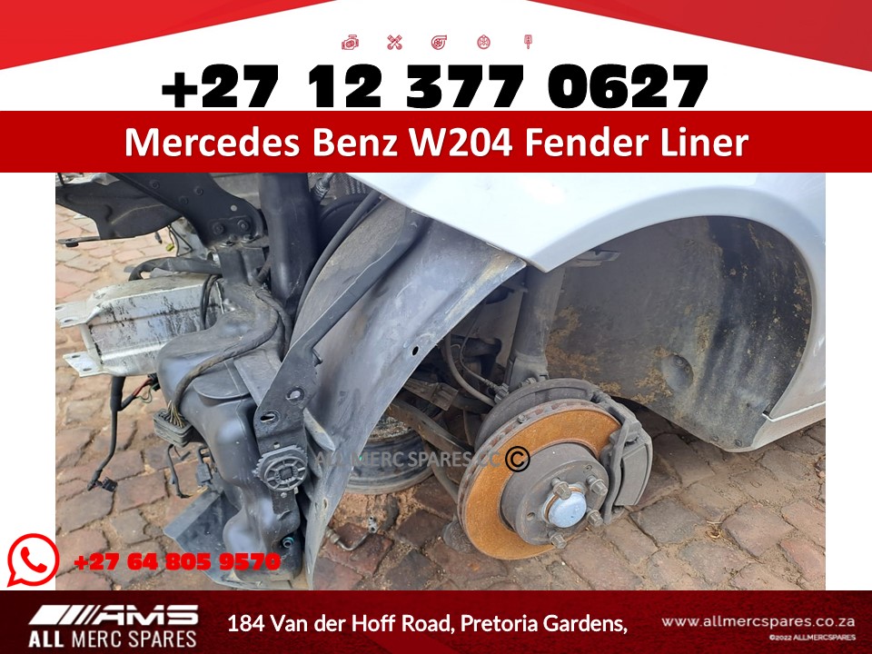 Mercedes-Benz W204 C220 2010 Fender Liner for Sale Mercedes-Benz W204 C220 2010 Fender Liner for Sale