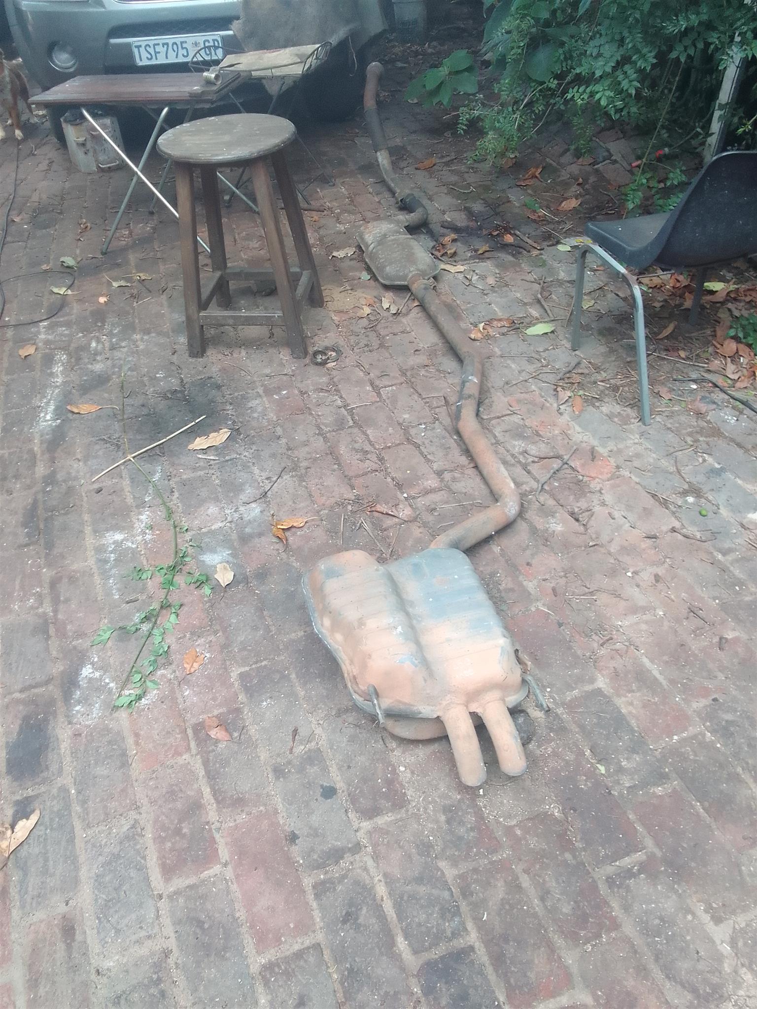 c250 Exhaust Complete c250 Exhaust Complete