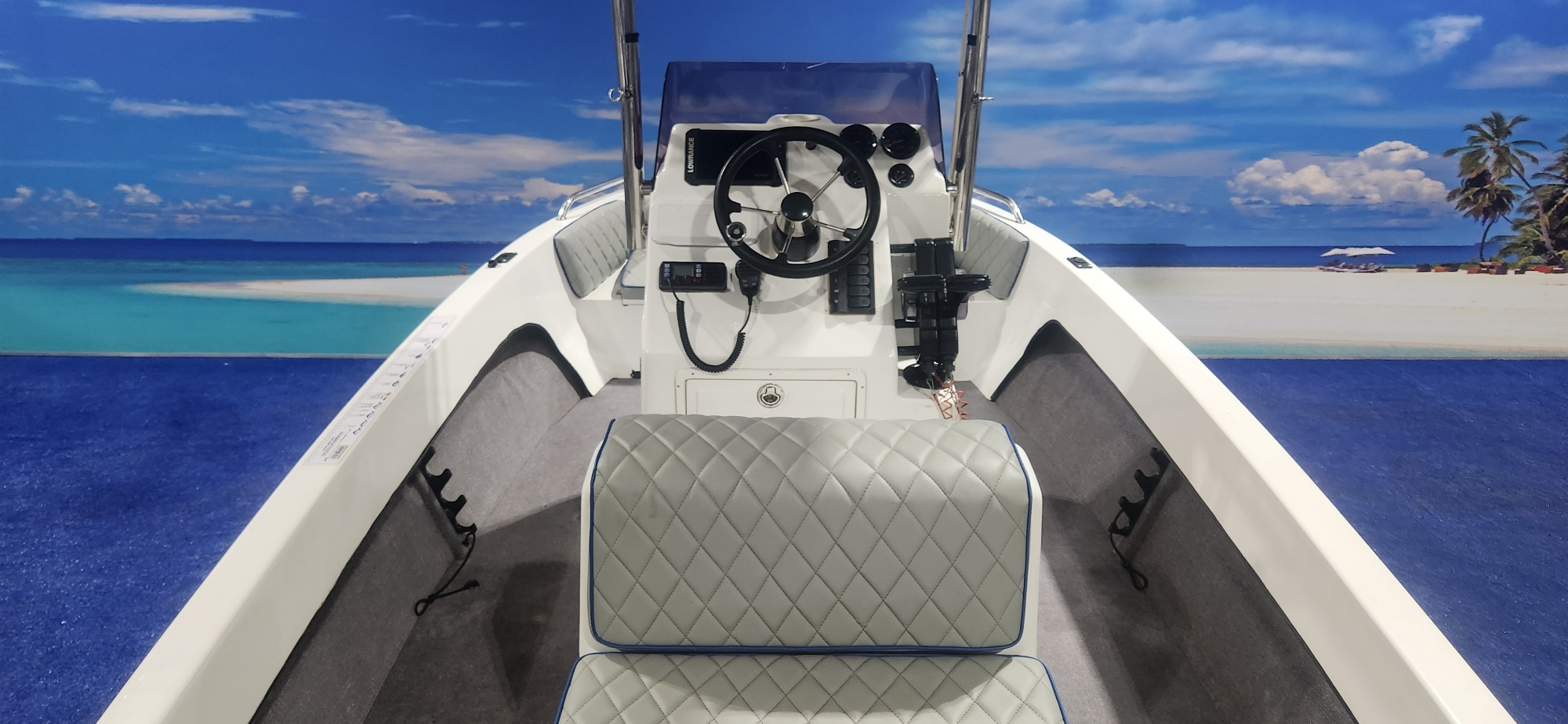 GAMEFISH 170 CC ON TRAILER 2 X 60 HP SUZUKI 4 STROKES 2021 MODEL 200 HOURS FINAN
