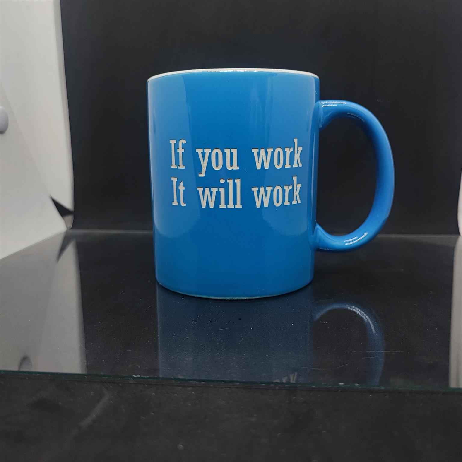 Custom sandblasting on glassware