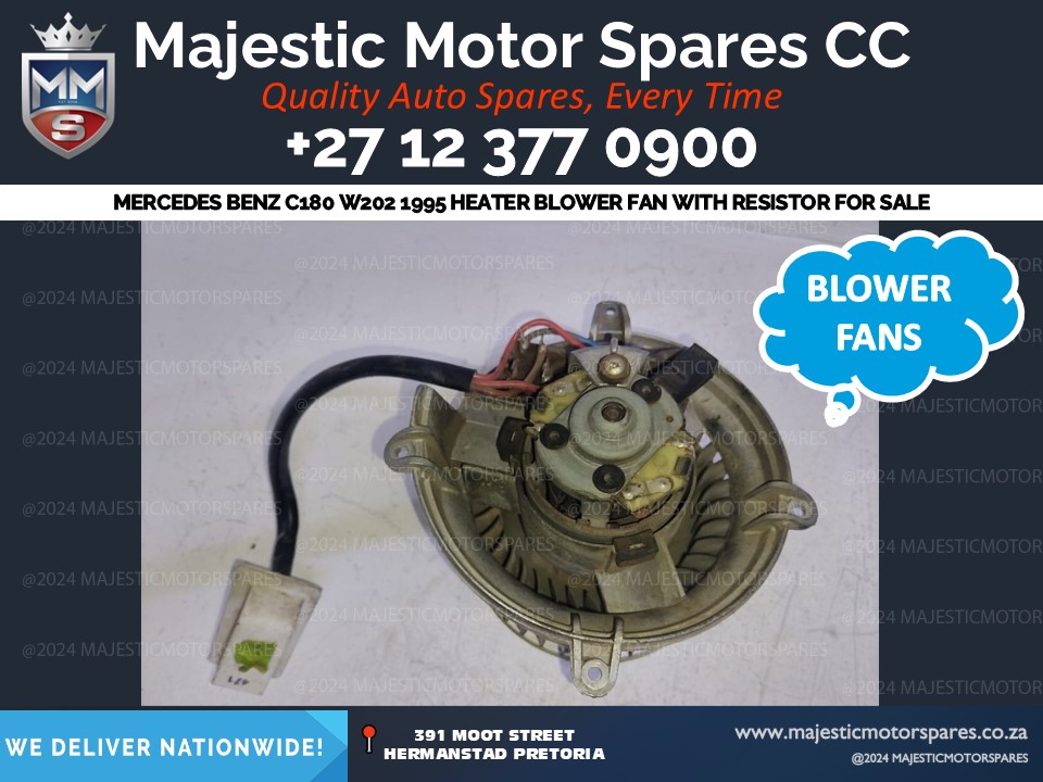 mercedes benz c180 w202 heater blower fan with resistor for sale - Private Seller mercedes benz c180 w202 heater blower fan with resistor for sale - Private Seller