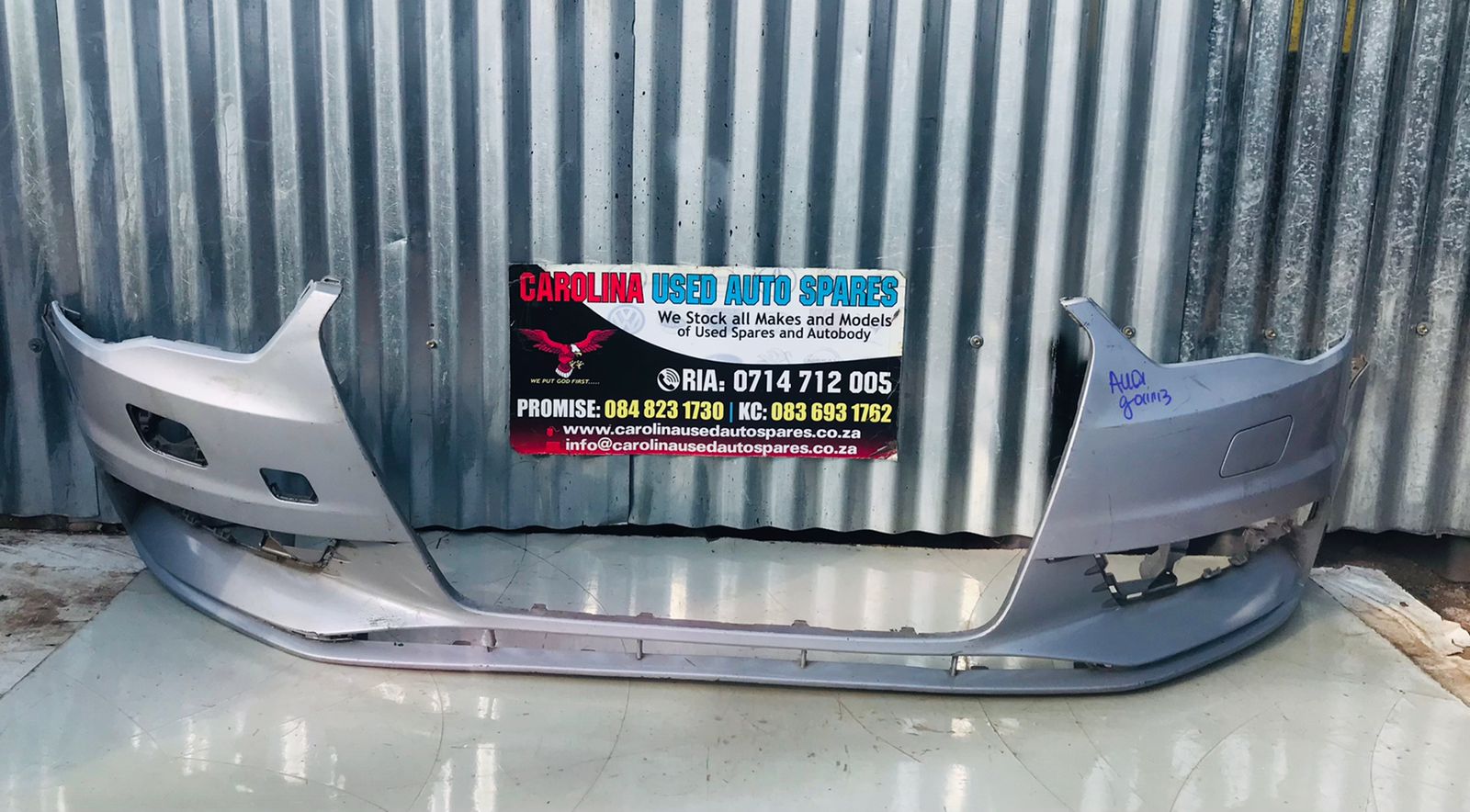 Audi A3 Sline Sedan front bumper with PDC and Washer holes - Private Seller Audi A3 Sline Sedan front bumper with PDC and Washer holes - Private Seller