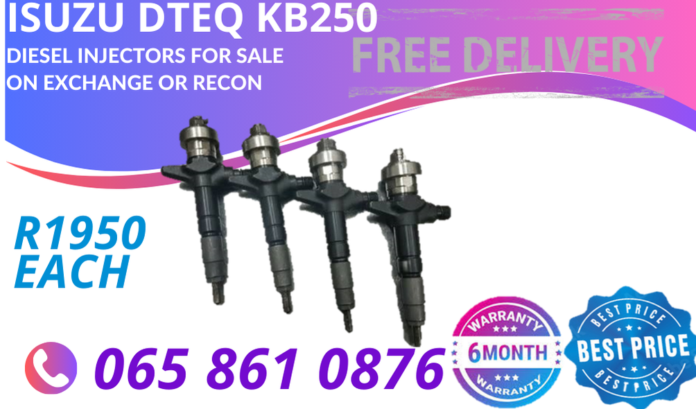 ISUZU DTEQ KB250 INJECTORS FOR SALE OR RECON. - Private Seller ISUZU DTEQ KB250 INJECTORS FOR SALE OR RECON. - Private Seller