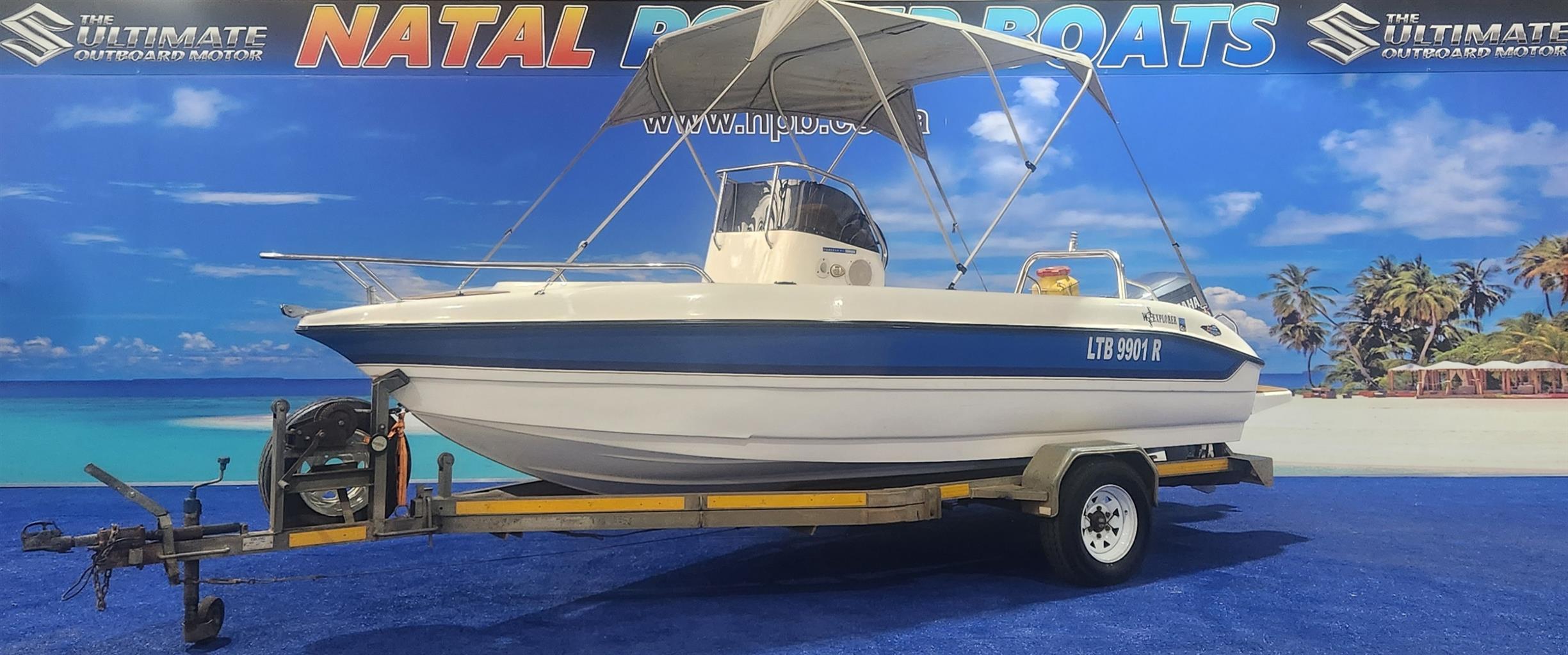 EXPLORER 510 CC ON TRAILER 2009 MODEL 141 HOUR FINANCE ARRANGED