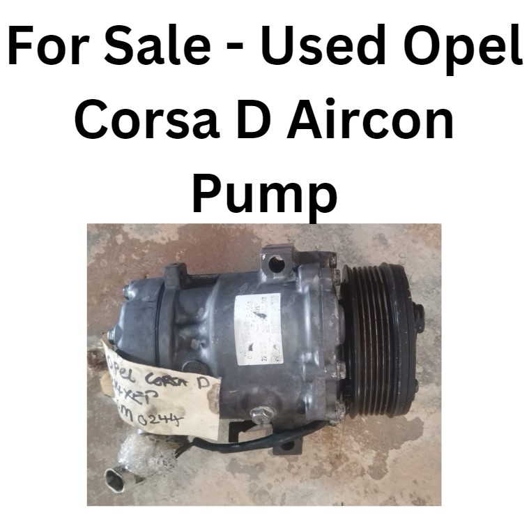 Now Selling (USED) Opel Corsa D Aircon Pump - Private Seller