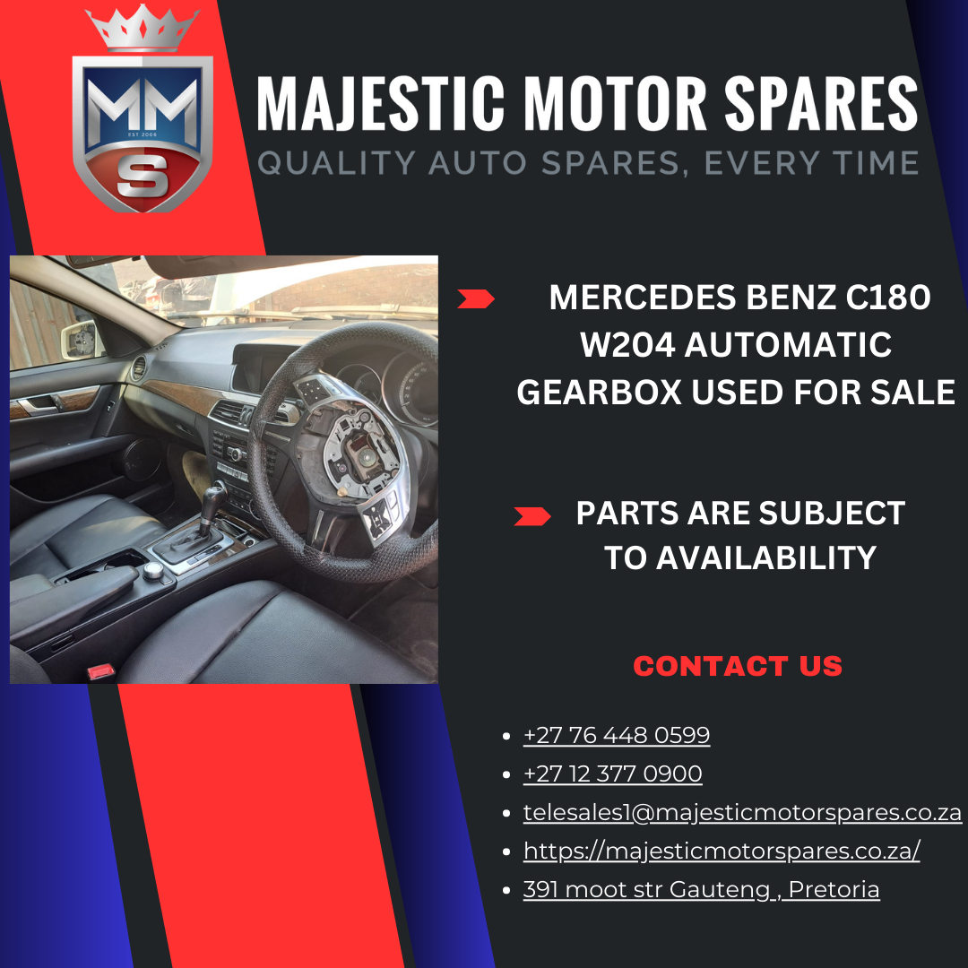 Mercedes benz C180 W204 automatic gearbox used for sale - Private Seller Mercedes benz C180 W204 automatic gearbox used for sale - Private Seller