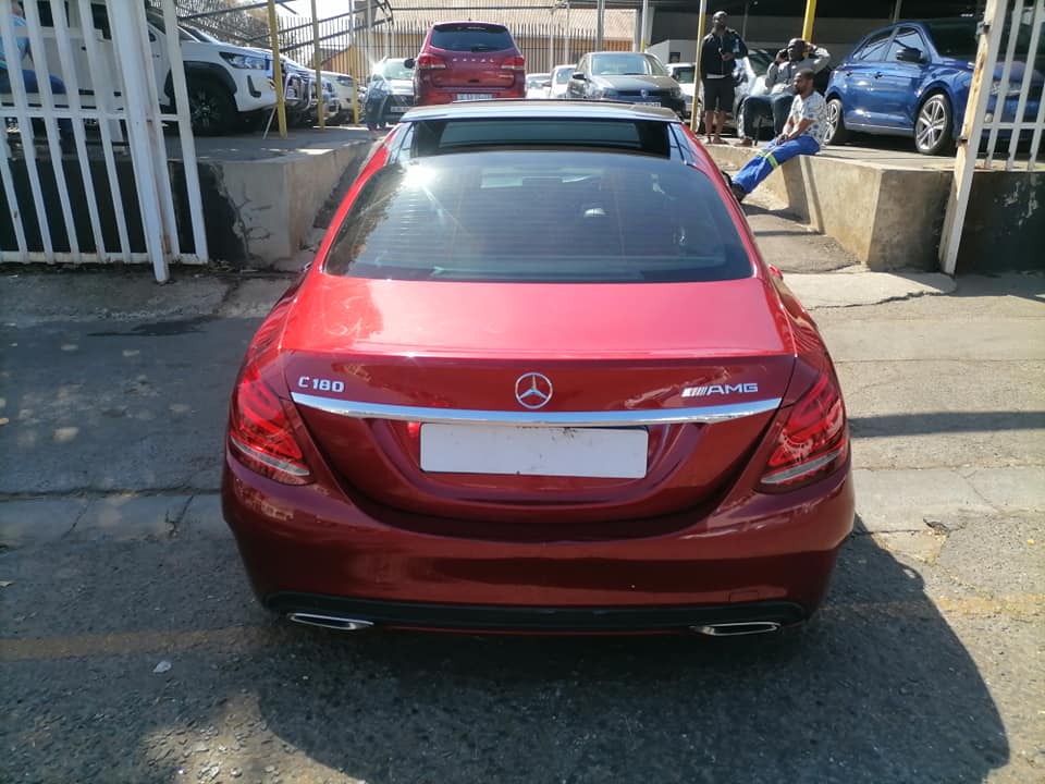 2016 Mercedes Benz C180 AMG Line Automatic Sunroof leather seat