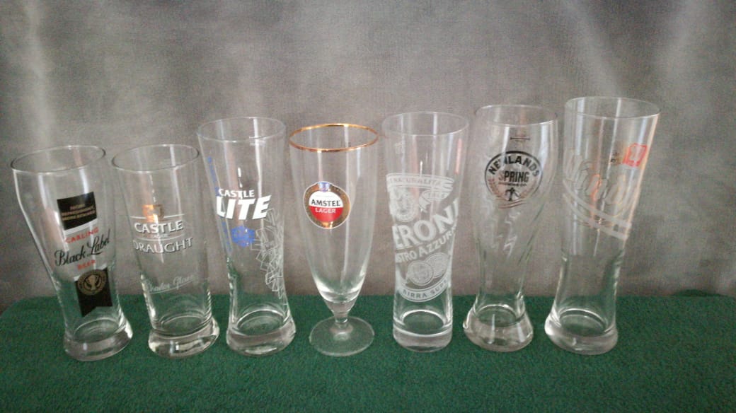 COLLECTORS  DRAUGHT GLASSES