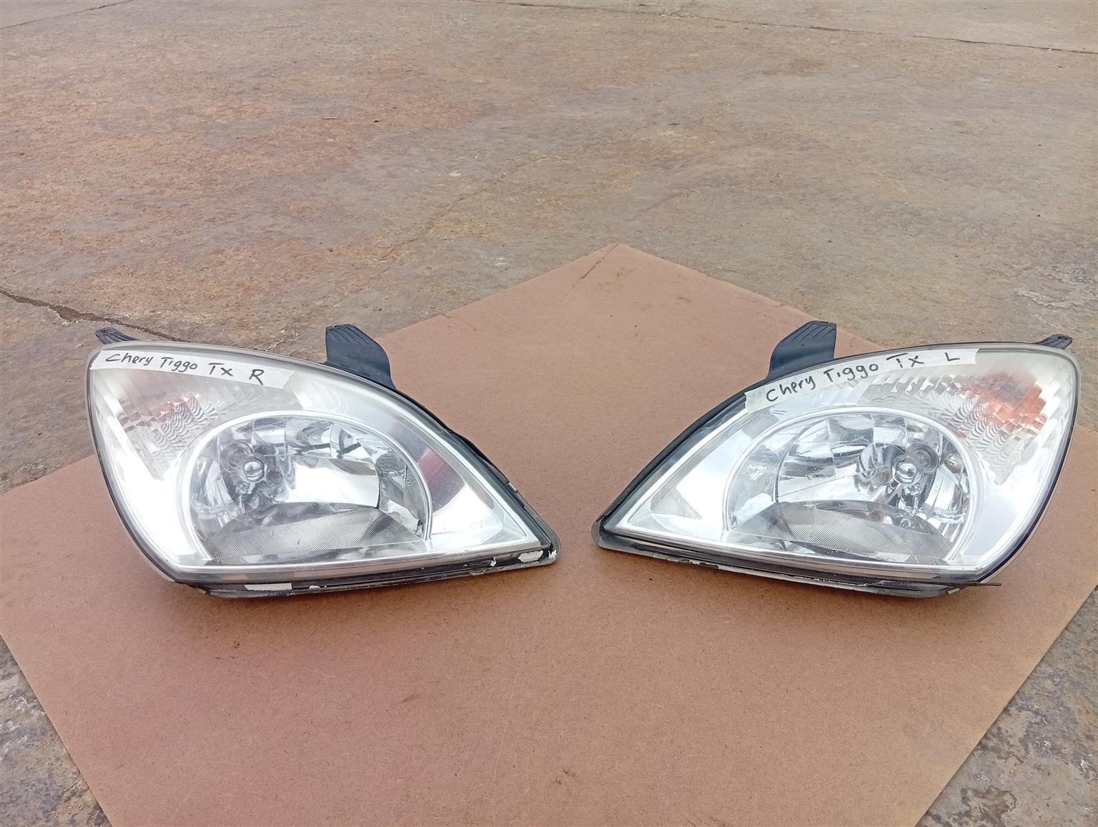 Chery tiggo tx left and right headlight for sale - Private Seller Chery tiggo tx left and right headlight for sale - Private Seller