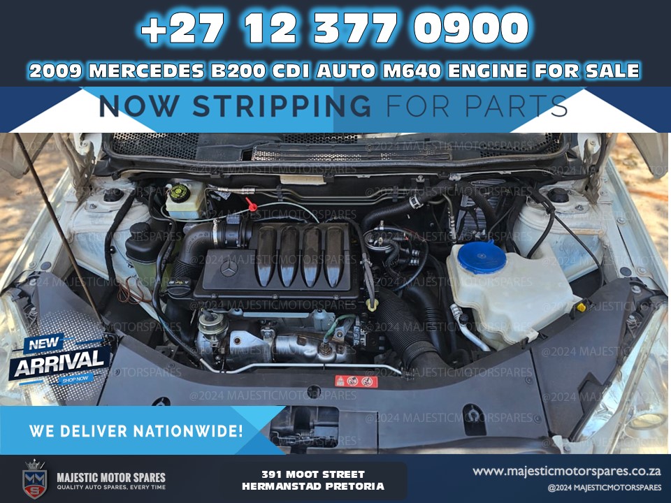 M640 CDI Diesel Engine for Mercedes-Benz B200 CDI W245 – For Sale - Private Seller