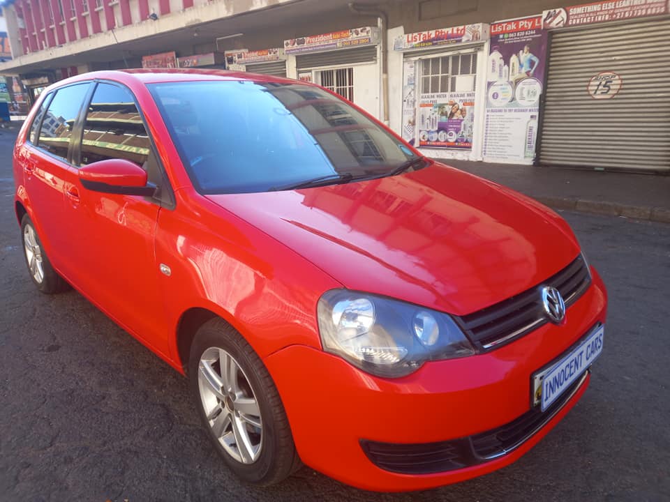 2014 VW POLO VIVO 1.6 PETROL,  MANAUL TRANSMISSION, RED COLOUR