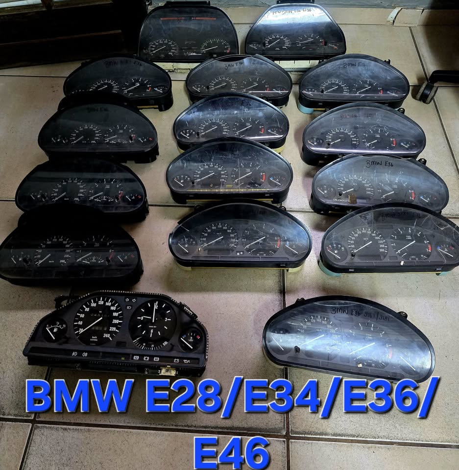 BMW E28/E34/E36/E46 CLUSTERS @ BARGAIN PRICES NOT TO MISS!!! - Private Seller BMW E28/E34/E36/E46 CLUSTERS @ BARGAIN PRICES NOT TO MISS!!! - Private Seller