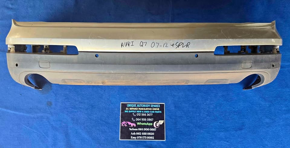Audi Q7 Rear Bumper 2007 – 2012