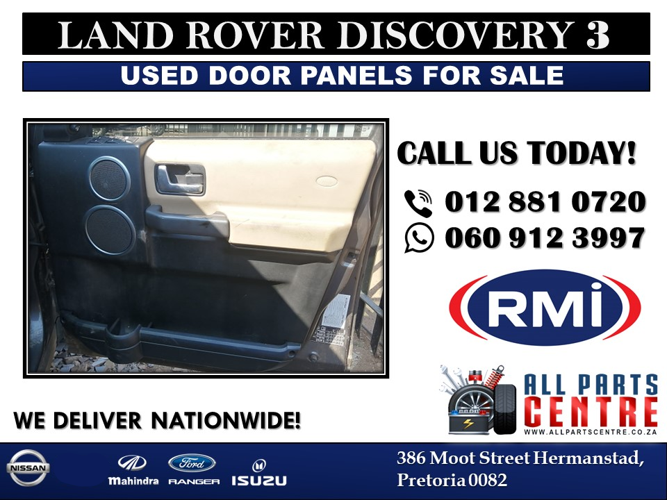 Land Rover Discovery 3 Used Door Panels for Sale - Private Seller Land Rover Discovery 3 Used Door Panels for Sale - Private Seller
