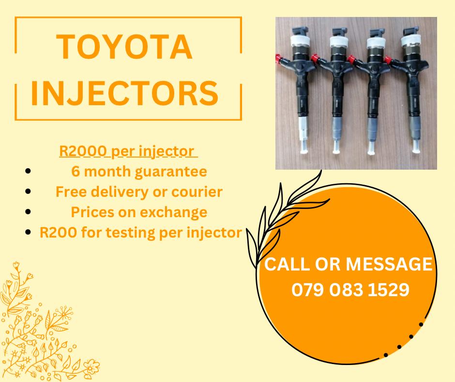 TOYOTA LAND CRUISER INJECTORS FOR SALE WITH WARRANTY INCLUDED - Private Seller
