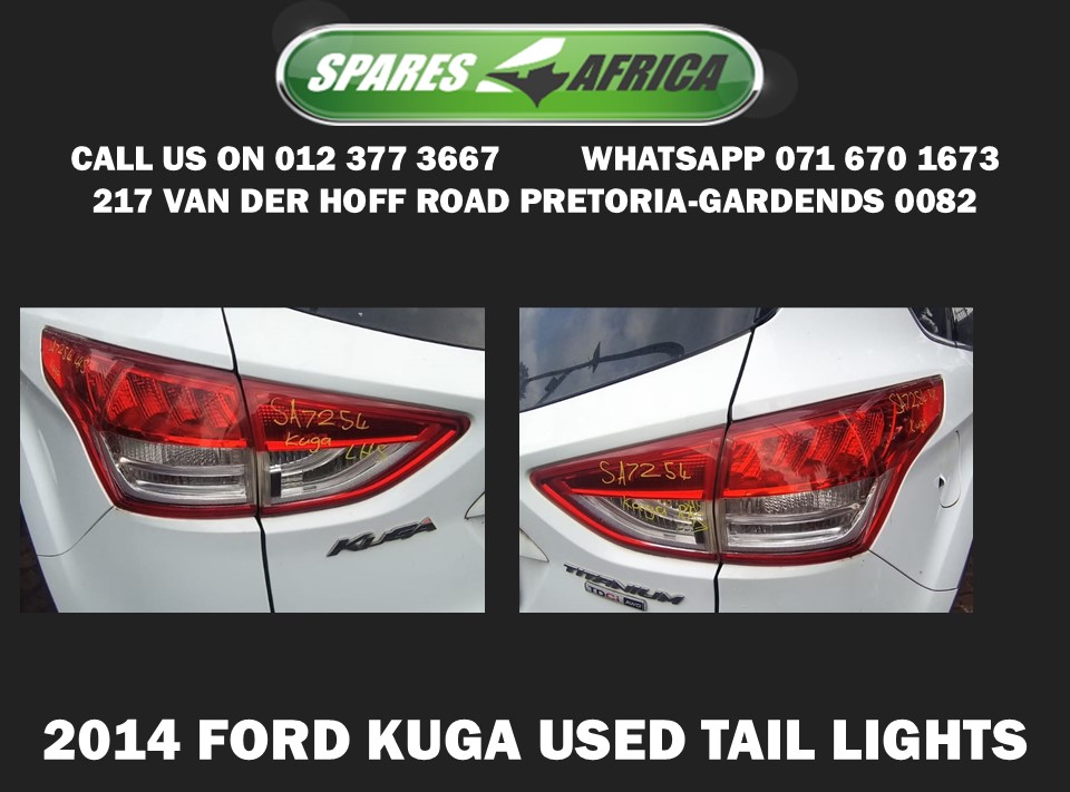 TAIL LIGHTS – FORD KUGA 2014 - Private Seller TAIL LIGHTS – FORD KUGA 2014 - Private Seller