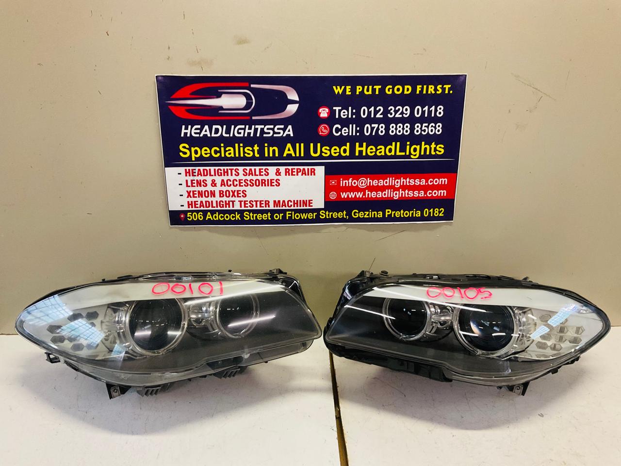 BMW 5 series F10 facelift left and right side LED xenon headlights - Private Seller BMW 5 series F10 facelift left and right side LED xenon headlights - Private Seller