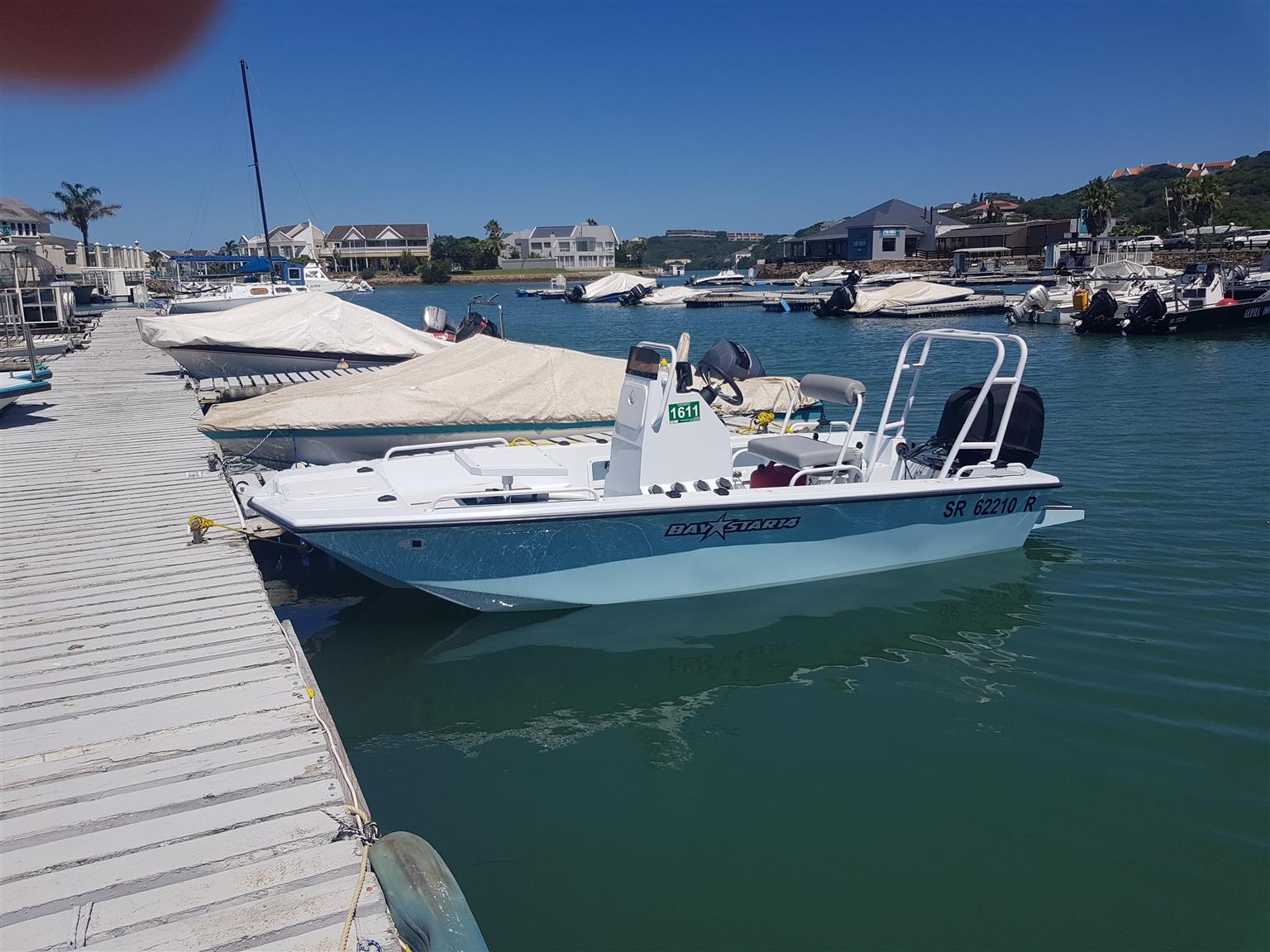 Baystar 14 boat for sale it is like new with 50hp Mercury with EFI all in as new