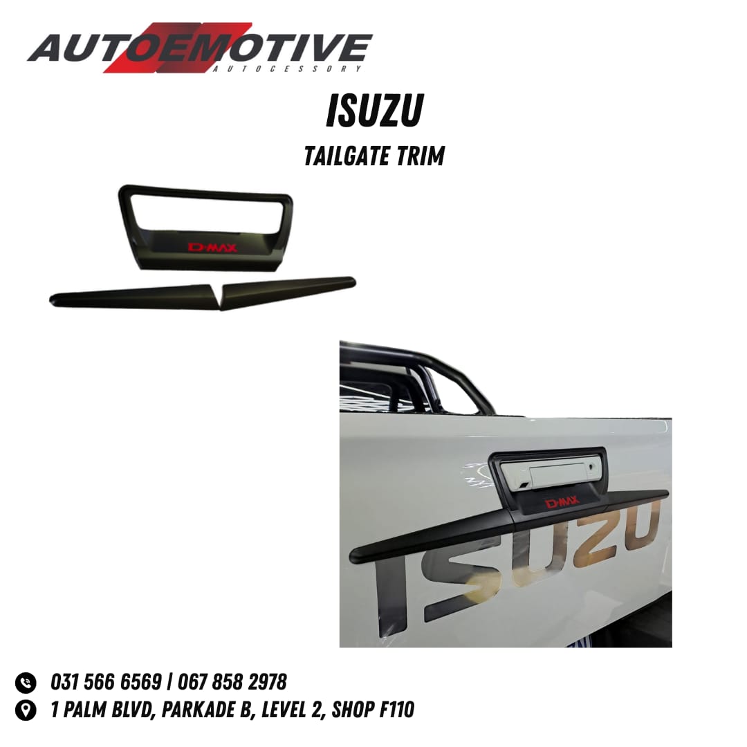 Isuzu Tailgate Trims | Supplied and Fitted - Umhlanga - Private Seller Isuzu Tailgate Trims | Supplied and Fitted - Umhlanga - Private Seller