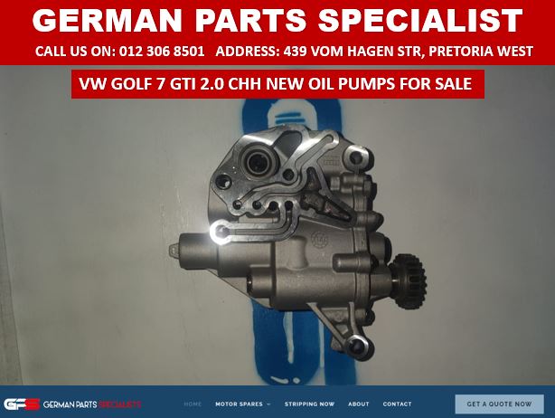 VW GOLF 7 GTI 2.0 CHH BRAND NEW OIL PUMPS FOR SALE - Private Seller VW GOLF 7 GTI 2.0 CHH BRAND NEW OIL PUMPS FOR SALE - Private Seller