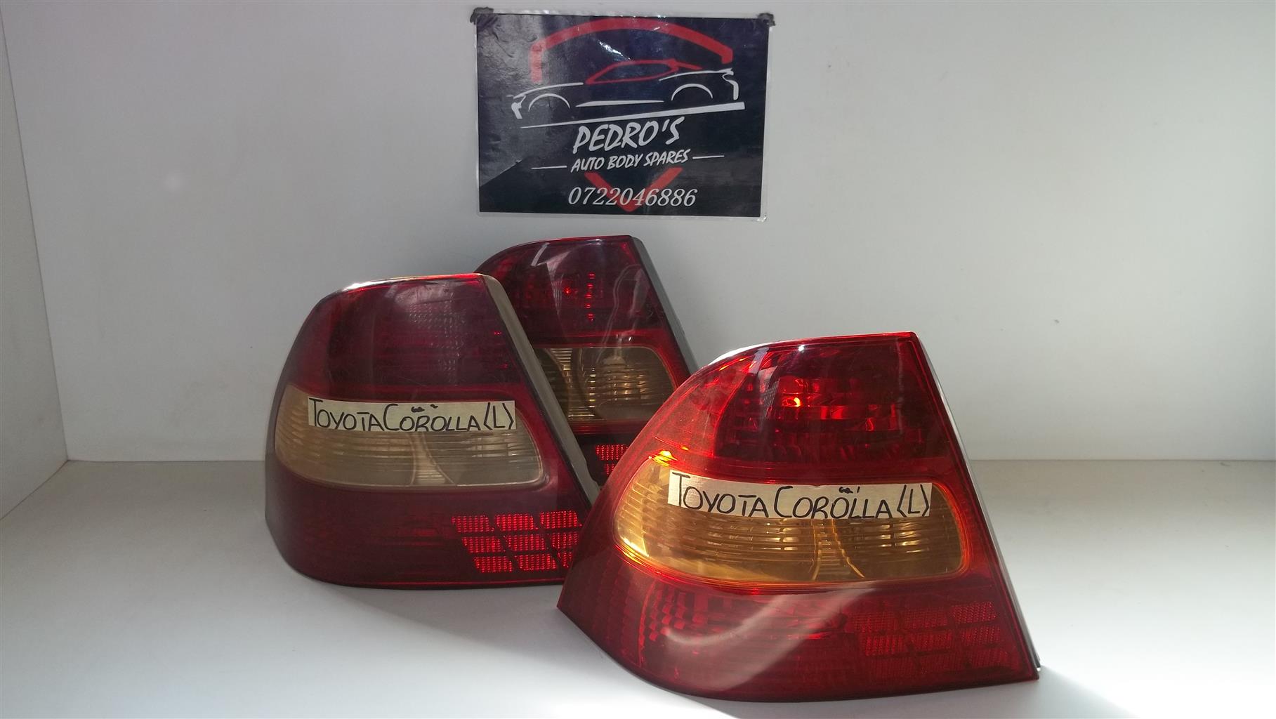 Toyota Corolla tail lights (Left) - Private Seller Toyota Corolla tail lights (Left) - Private Seller