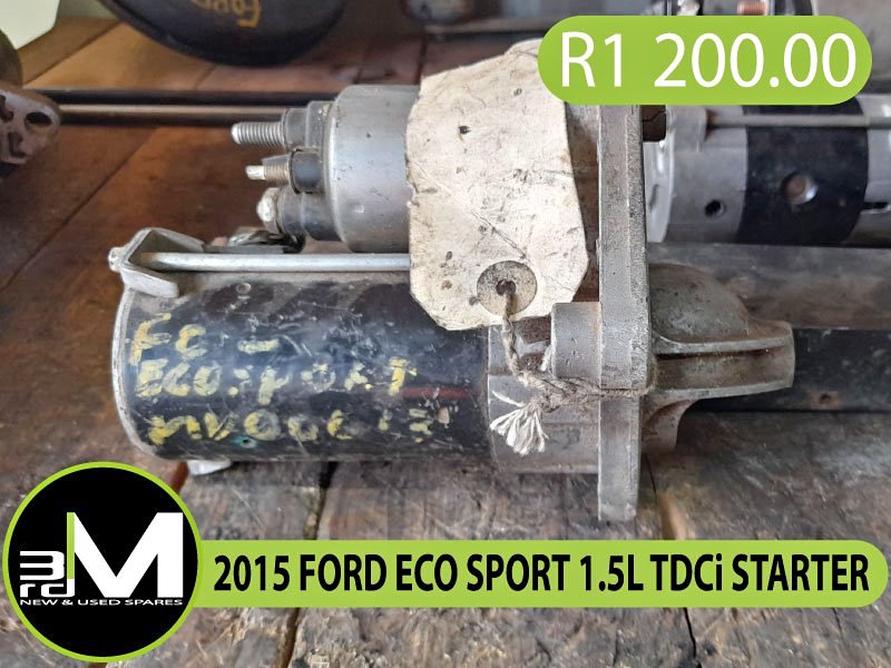 2015 FORD ECO SPORT 1.5L TDCi STARTER - Private Seller 2015 FORD ECO SPORT 1.5L TDCi STARTER - Private Seller
