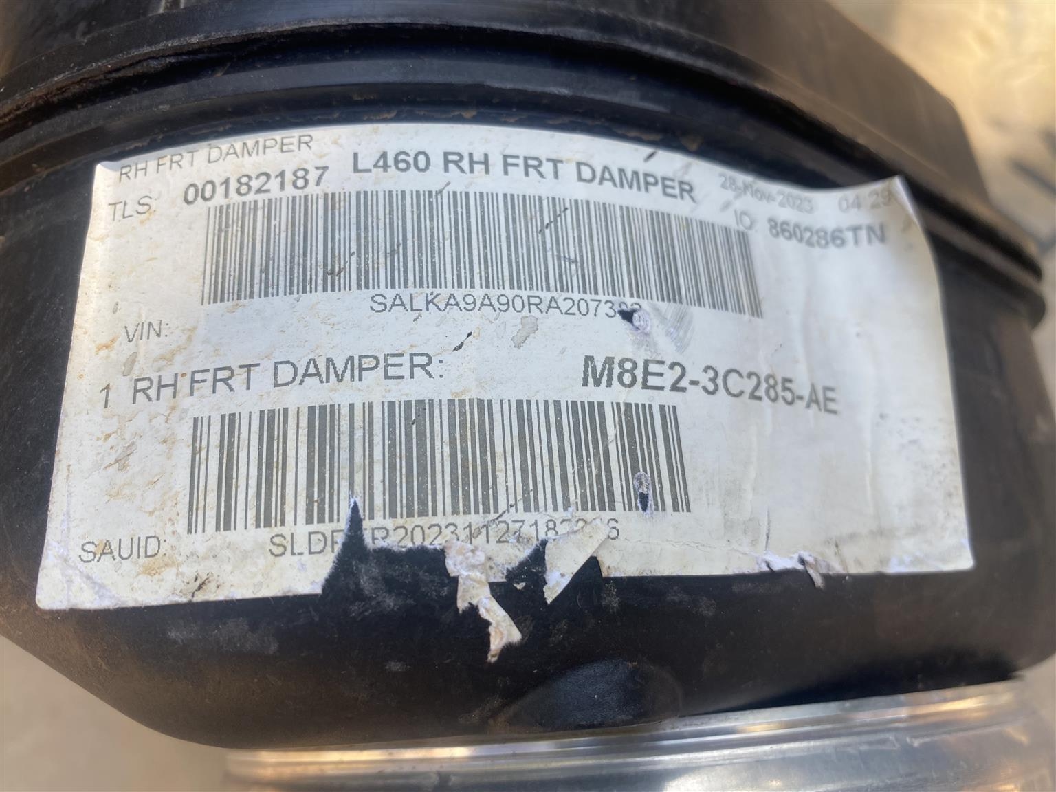 2024 RANGE ROVER P530 AIR SHOCK ABSORBER RIGHT FRONT FOR SALE