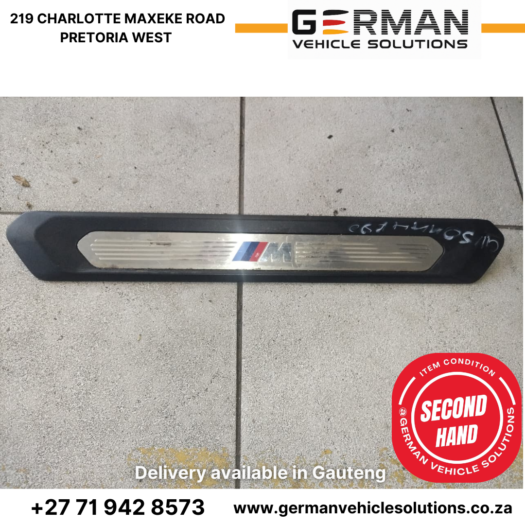 BMW M3 F80 door sill trim for sale used M Sport - Private Seller