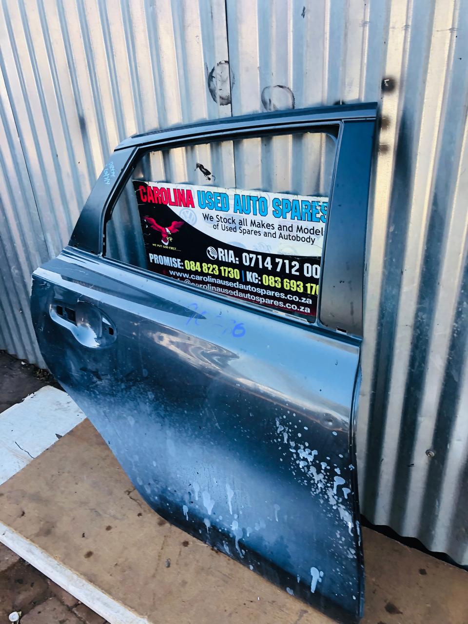 Toyota Starlet right rear/back door