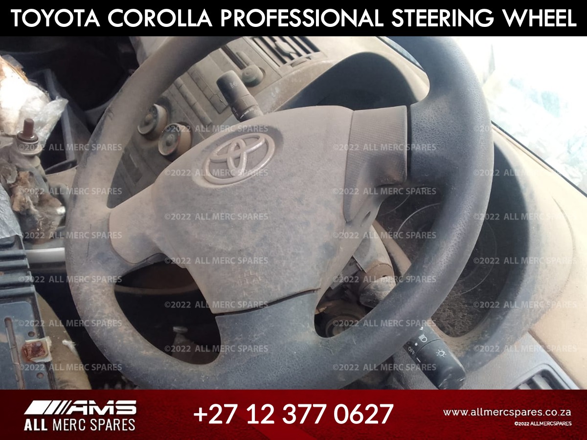 Used Toyota Corolla Professional Steering Wheel for Sale - Private Seller Used Toyota Corolla Professional Steering Wheel for Sale - Private Seller