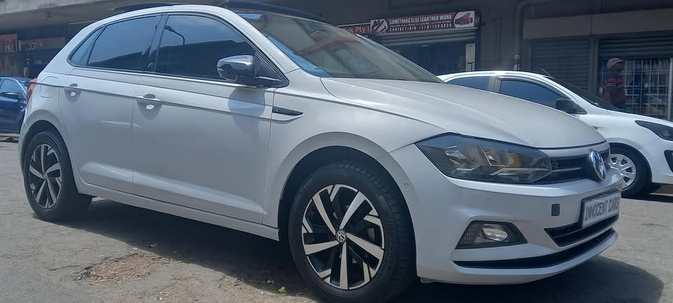2019 VW POLO 8TSI 1.0 ENGINE  AUTOMATIC,  BEIG/WHITE COLOUR, MILEAGE 54000KM