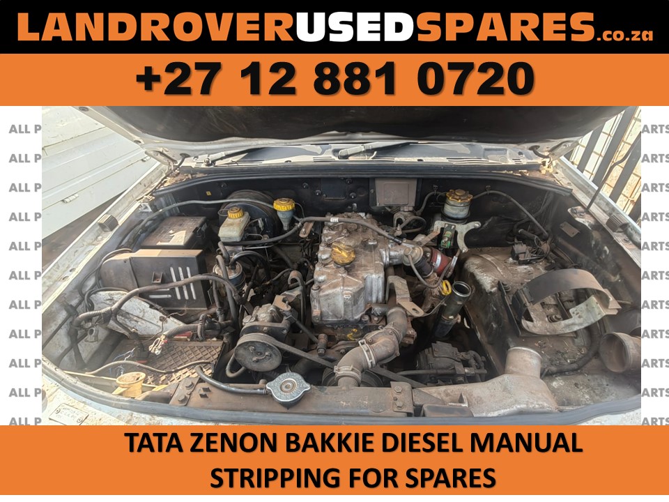 Tata Zenon Bakkie 2011 diesel manual stripping for used parts and used spares