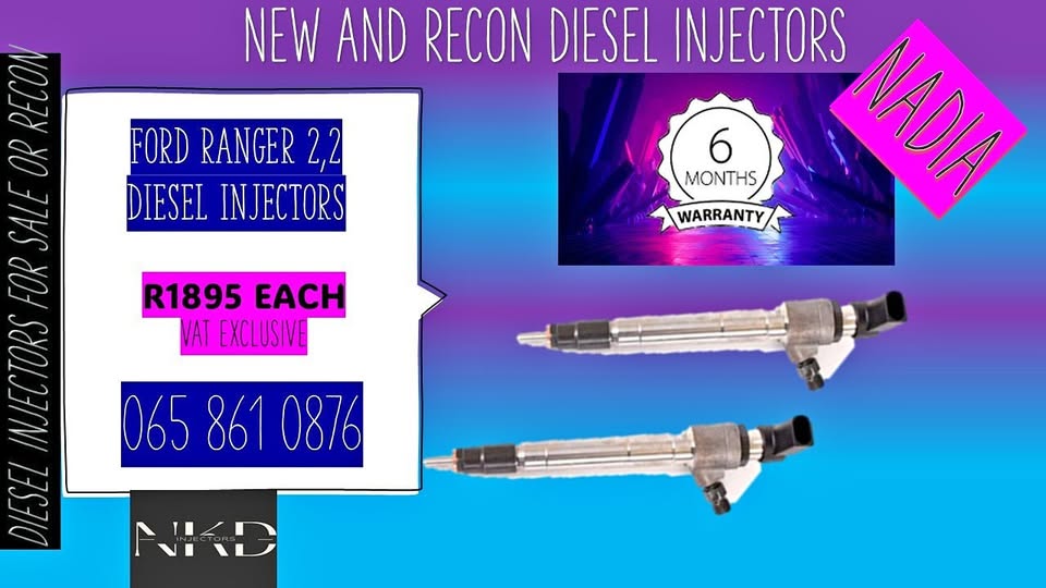 2,2 FORD RANGER DIESEL INJECTORS FOR SALE NATIONWIDE WITH WARRANTY - Private Seller 2,2 FORD RANGER DIESEL INJECTORS FOR SALE NATIONWIDE WITH WARRANTY - Private Seller