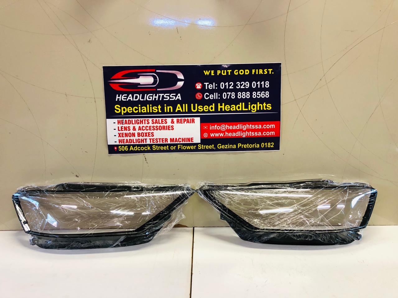 Audi A8 left and right side headlight replacement lens - Private Seller Audi A8 left and right side headlight replacement lens - Private Seller