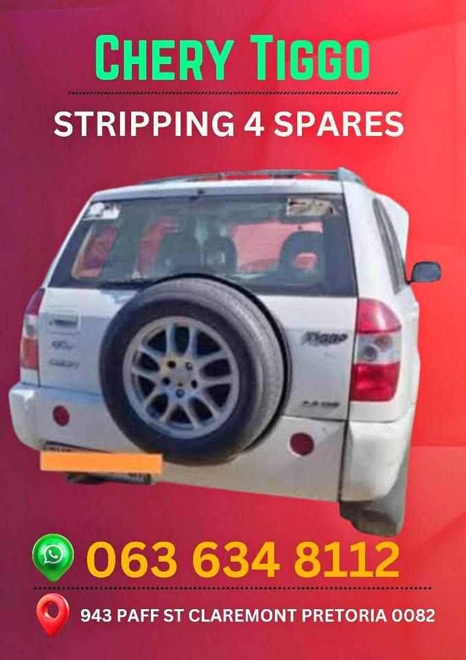 Chery tiggo stripping for spares Call or WhatsApp - Private Seller Chery tiggo stripping for spares Call or WhatsApp - Private Seller