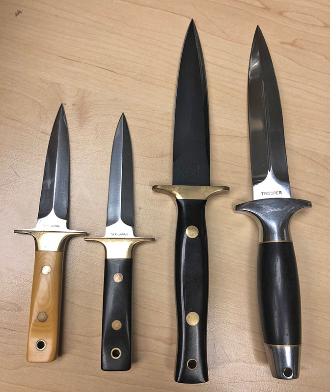 Knives, Bayonets and Edged Weapons Wanted