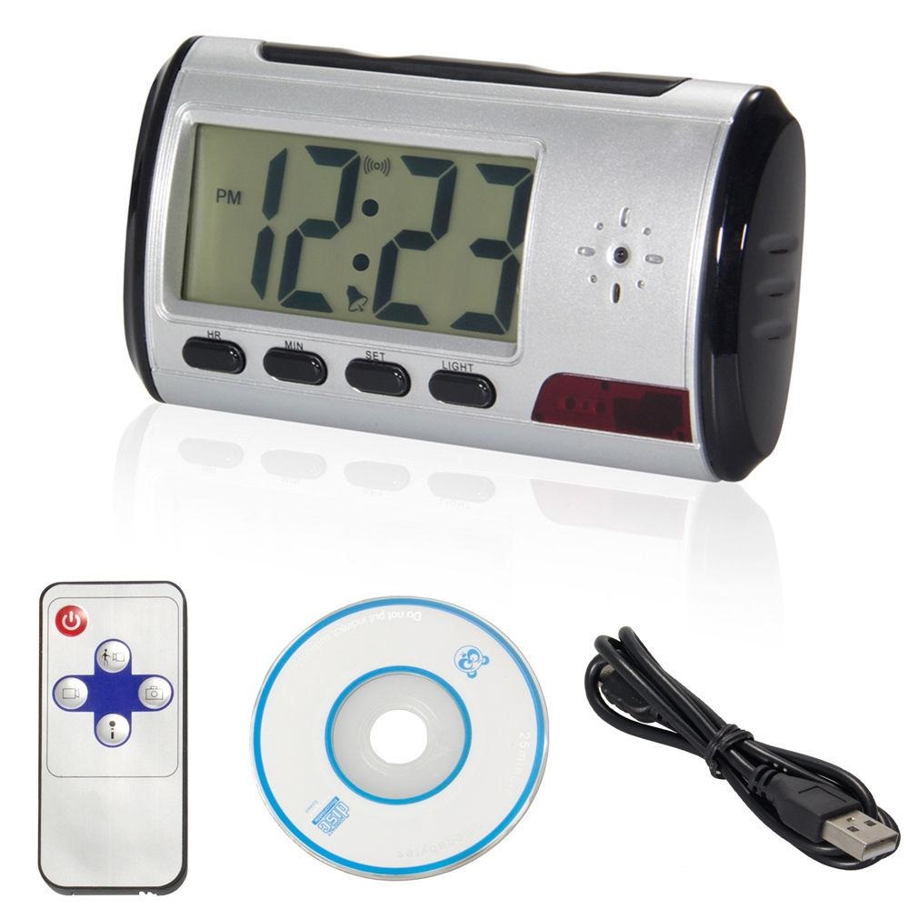 Spy Camera Clock, Remote Controlled Multi-Function DVR. Brand New Products.