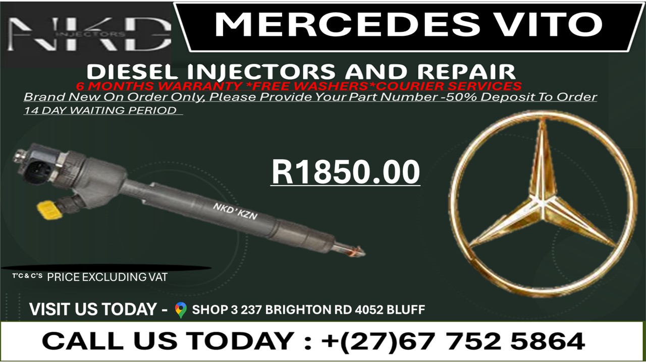 Mercedes Vito Diesel Injectors on Recondition - Private Seller Mercedes Vito Diesel Injectors on Recondition - Private Seller