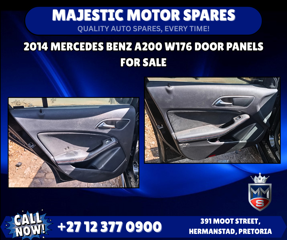 2014 Mercedes Benz A200 W176 Door Panels for Sale - Used - Private Seller 2014 Mercedes Benz A200 W176 Door Panels for Sale - Used - Private Seller