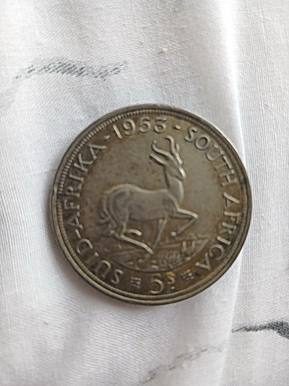coin Elisabeth II Rigina 1953 coin Elisabeth II Rigina 1953