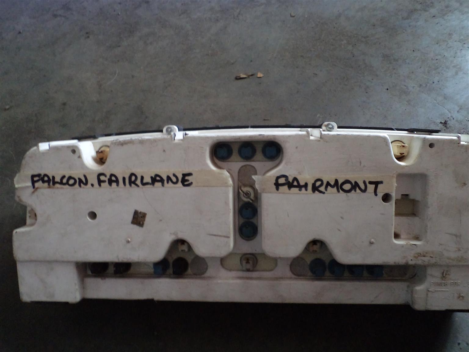 ford falcon instrument panel.