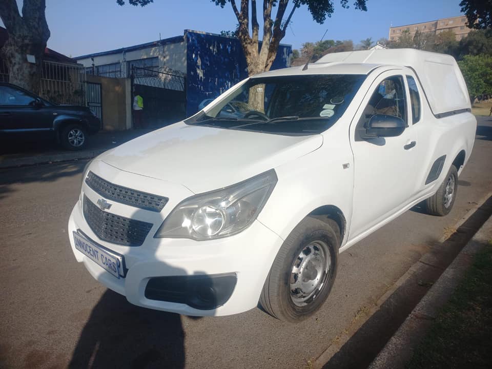 2012 CHEVROLET UTILITY BAKKIE 1.4 PETROL, MANUAL, WHITE COLOR, MILEAGE 87000KMS,