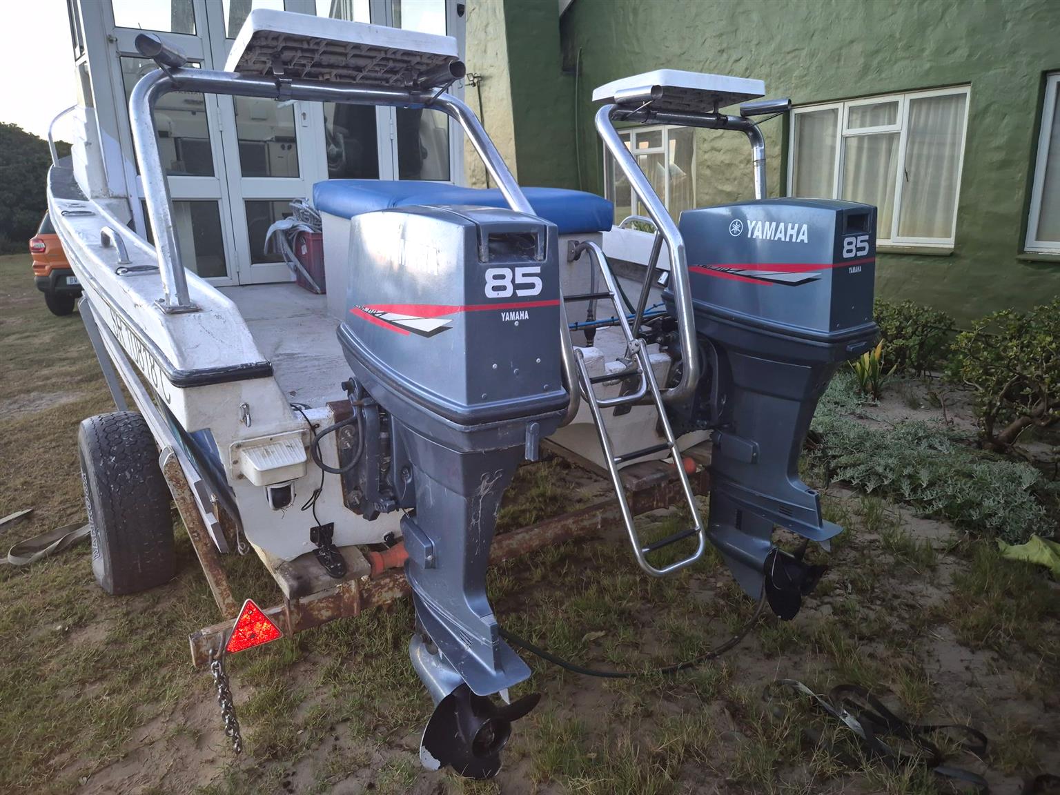 Acecat 660 21ft twin Yamaha 85t&t, Lic Galv breakneck trailer, all certs up to d